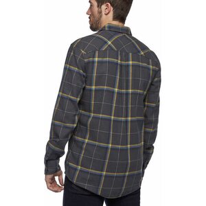 Black Diamond Valley Long Sleeve Flannel Shirt Mens