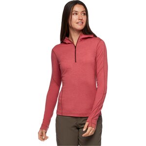 Black Diamond Solution 150 Merino Baselayer 1/4 Zip Hoody Womens