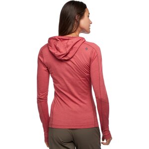 Black Diamond Solution 150 Merino Baselayer 1/4 Zip Hoody Womens