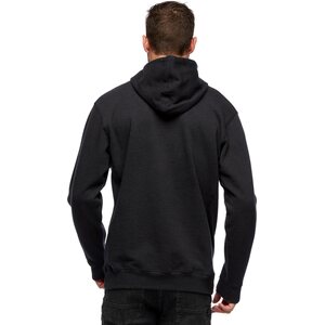 Black Diamond Stacked Logo Hoody Mens