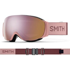 Smith I/O Mag S, Rock Salt Tannin w/ ChromaPop Everyday Rose Gold Mirror + ChromaPop Storm Rose Flash