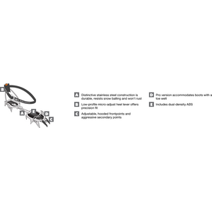 Black Diamond Cyborg Crampon Pro