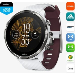 Suunto 7 White Burgundy