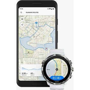 Suunto 7 White Burgundy
