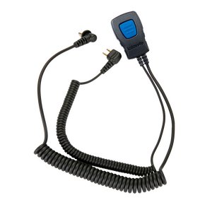 Lafayette Link cable with microphone and PTT-switch to Peltor (6523)