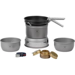 Trangia Pieni retkikeitin 27-3 HA, 2 kattilaa (Hard Anodized -alumiini) ja non-stick -paistinpannu