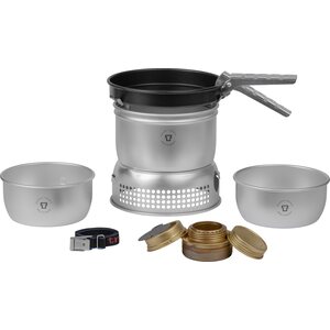 Trangia Stove 27-3, 2 saucepans (Ultralight) and frypan (Non-Stick)