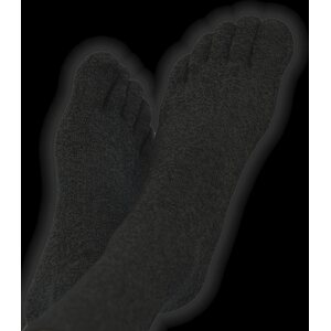 Feelmax Charcoal with Heel Traditional Toe sock
