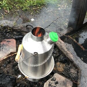 Kelly Kettle Medium "Scout" Kettle (1.2 litraa) Stainless Steel