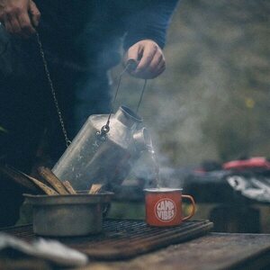Kelly Kettle Medium "Scout" Kettle (1.2 litraa) Stainless Steel