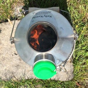 Kelly Kettle Medium "Scout" Kettle (1.2 litraa) Stainless Steel