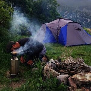 Kelly Kettle Large "Base Camp" Kettle (1.6 ltr) Aluminium