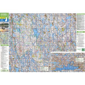 Helvetinjärvi Seitseminen 1:20 000, vedenkestävä ulkoilukartta 2020