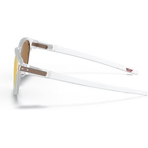 Oakley Latch, Matte Clear w/ Prizm Rose Gold Polarized