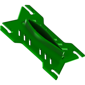 Indiana Foil Baseplate Alu (incl. Zinc Anode & Screws)