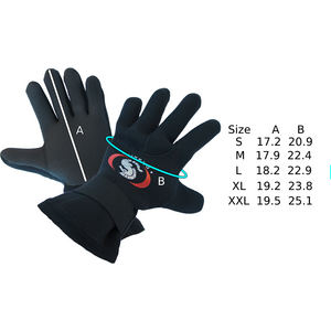 Ursuit 5 fingers 3 mm
