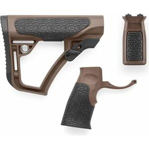 Daniel Defense Buttstock, Pistol Grip & M-LOK Vertical Foregrip Combo