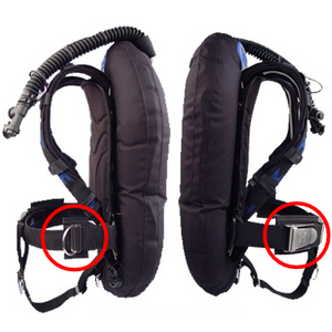 Halcyon Cinch Light Retainer and Hip D-ring -set