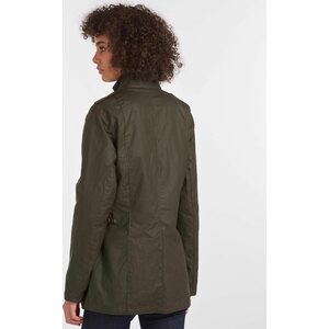Barbour Defence Lightweight Wax Jacket Womens