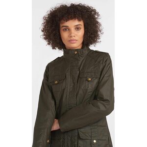 Barbour Defence Lightweight Wax Jacket Womens