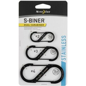 Nite Ize S-Biner Dual Carabiner 3-pack