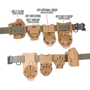 G-Code Contact Series Operator's Belt 1.75" w/ D-Ring + velcro inner belt