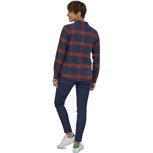 Patagonia Long-Sleeved Fjord Flannel Shirt Womens