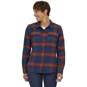 Patagonia Long-Sleeved Fjord Flannel Shirt Womens
