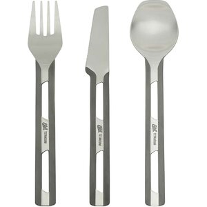 Esbit Titanium Cutlery Set w/ Silicon Sleeve