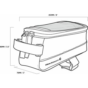 Blackburn Local Plus Top Tube Bag