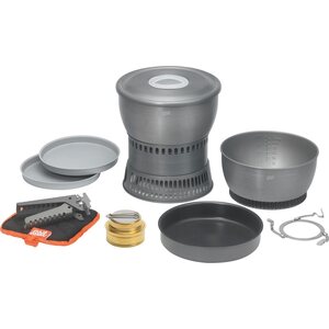 Esbit Cookset With Alcohol Burner 2.35L (Aluminum, without non-stick coating)