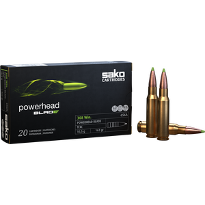 Sako 6.5x55 SE Powerhead Blade 7,8g / 120grs 20kpl