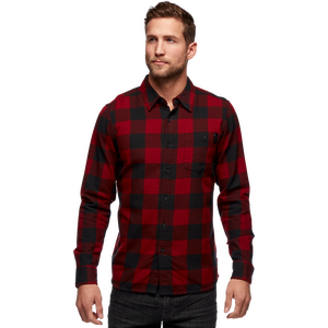 Black Diamond Long Sleeve Zodiac Flannel Shirt Mens