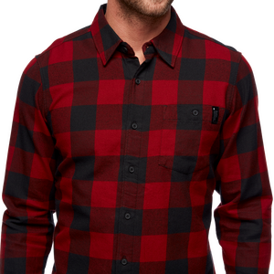 Black Diamond Long Sleeve Zodiac Flannel Shirt Mens