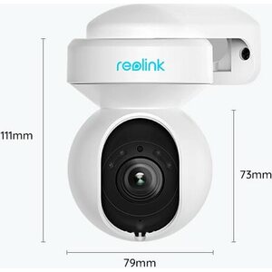 Reolink E1 Outdoor 5MP PTZ Auto Tracking AI WiFi camera with LED spotlights