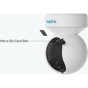 Reolink E1 Outdoor 5MP PTZ Auto Tracking AI WiFi camera with LED spotlights