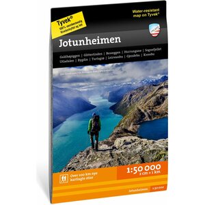 Calazo Jotunheimen-tunturikartta 1:50.000, 2019