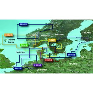 Garmin BlueChart® g3 HXEU065R - Baltic Sea, East Coast (MicroSD™/SD™-kortti)