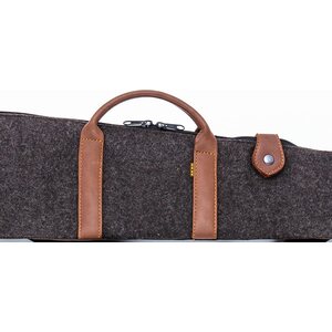 Shotgun Cover Loden / Moose Leather 128 cm