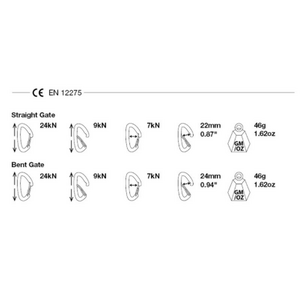 Wild Country Electron Bent Gate Carabiner