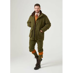 Alan Paine Combrook Waterproof Tweed Shooting Coat Mens