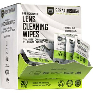 Breakthrough Multi Purpose Lens Wipe, 200 pcs