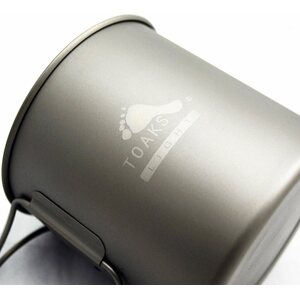 Toaks Light Titanium 650ml Pot (ultralight version)