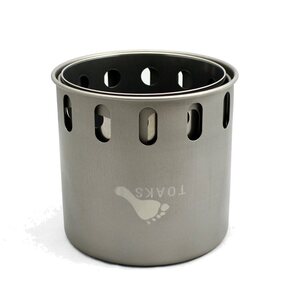 Toaks Titanium Backpacking Wood Burning Stove