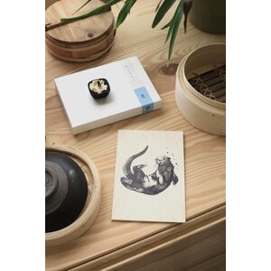 Teemu Järvi Plywood art cards, 10 x 15 cm