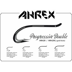 Ahrex Hooks HR420 Progressive Tying Double