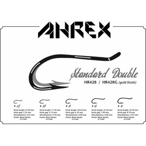 Ahrex Hooks HR428 Standard Double