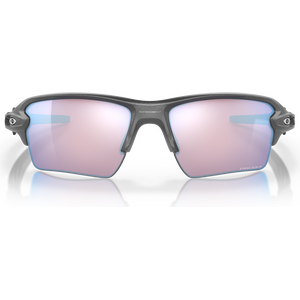Oakley Flak 2.0 XL, Steel w/ Prizm Snow Sapphire