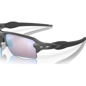 Oakley Flak 2.0 XL, Steel w/ Prizm Snow Sapphire