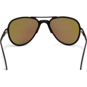 Gatorz Skyhook Matte Black with Brown Polarized Lens w/ Pink Mirror